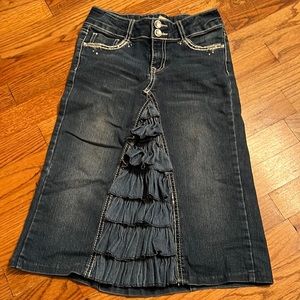 Girls Jean skirt